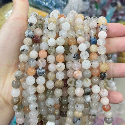 Color Jade Beads Round Smooth/Faceted Beads 6mm/8mm/10mm
