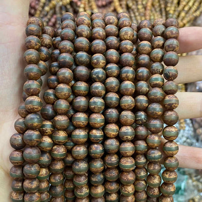 #2 Round Aagte Beads 6mm/8mm/10mm