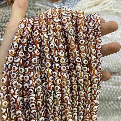 #2 Round Aagte Beads 6mm/8mm/10mm