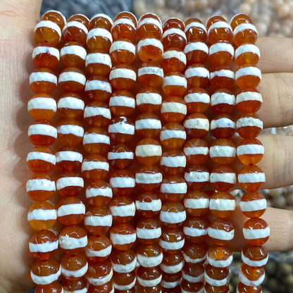 #2 Round Aagte Beads 6mm/8mm/10mm