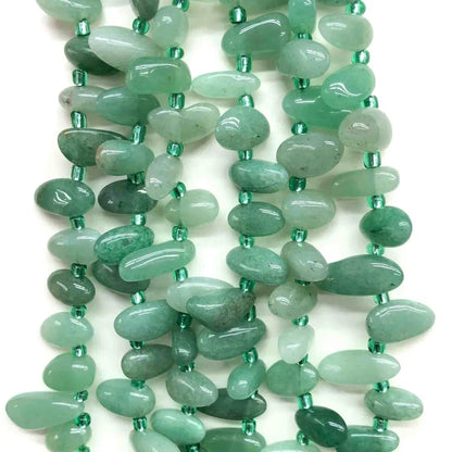 Freeform Chip Aventurine Beads