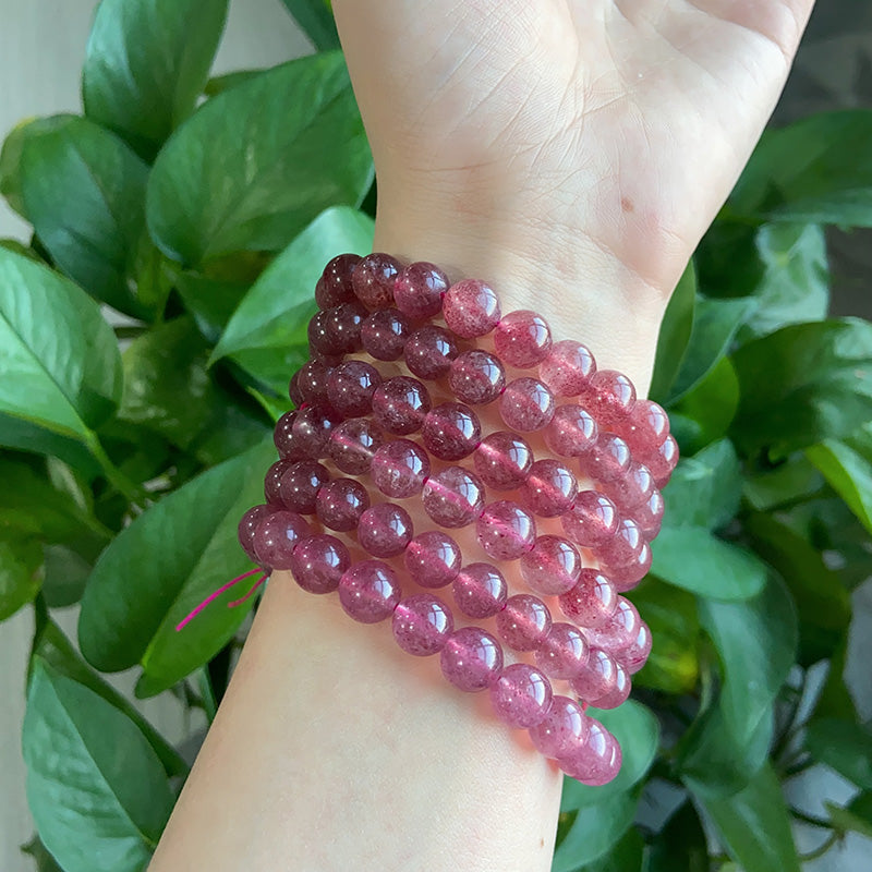 Strawberry Quartz Bracelet $4/PC