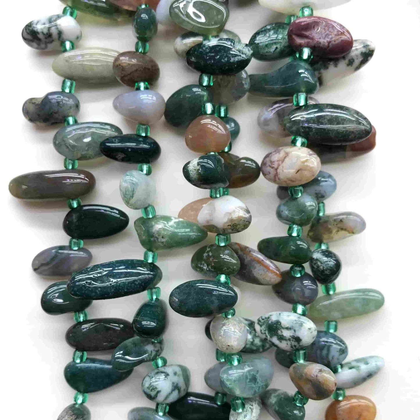 Chips Beads 7x14mm Gemstone/Quartz/Crystal/Aagte