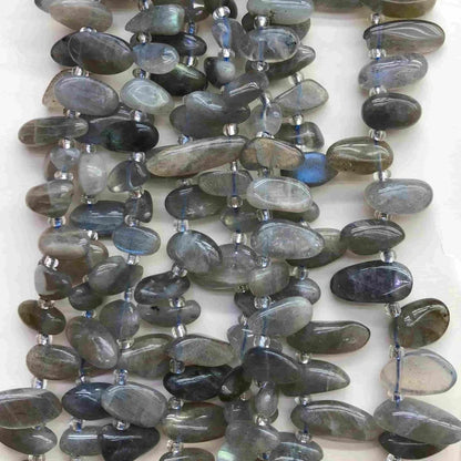 Freeform Chip Labradorite Beads