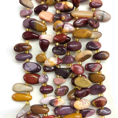 Chips Beads 7x14mm Gemstone/Quartz/Crystal/Aagte