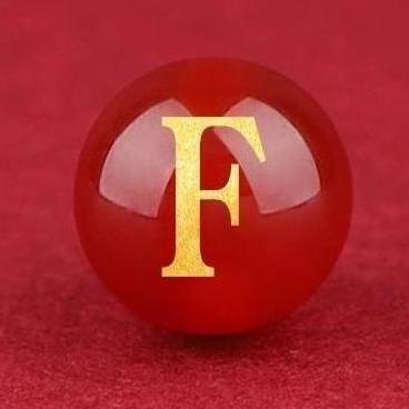 Natural Red Agate Beads - 26 Alphabet Loose Beads for Engraving Customization DIY