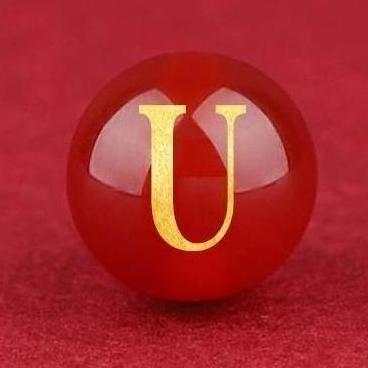 Natural Red Agate Beads - 26 Alphabet Loose Beads for Engraving Customization DIY