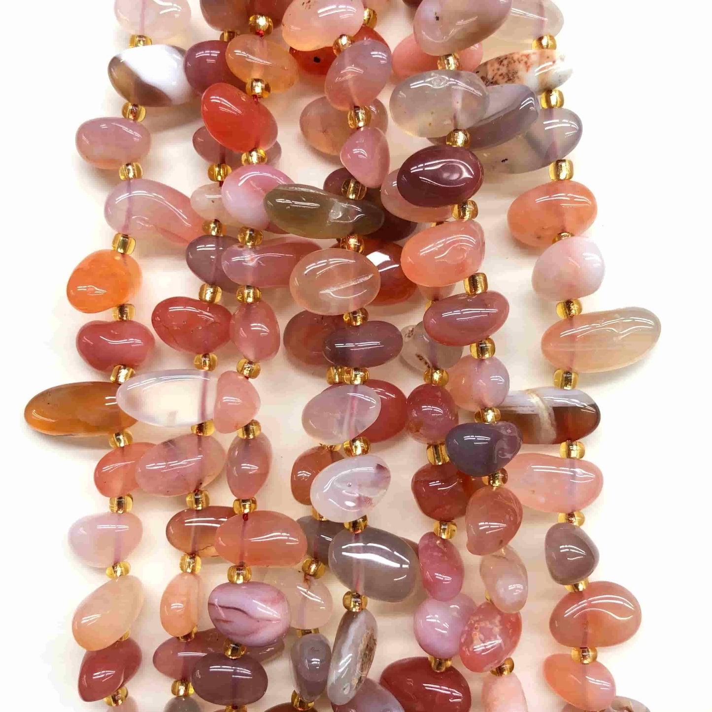 Chips Beads 7x14mm Gemstone/Quartz/Crystal/Aagte