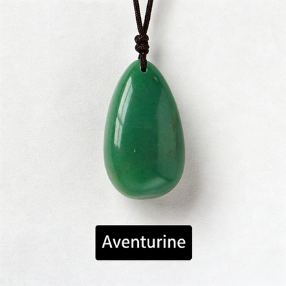 Healing Crystal Semi-Precious Stone Pendant Necklace