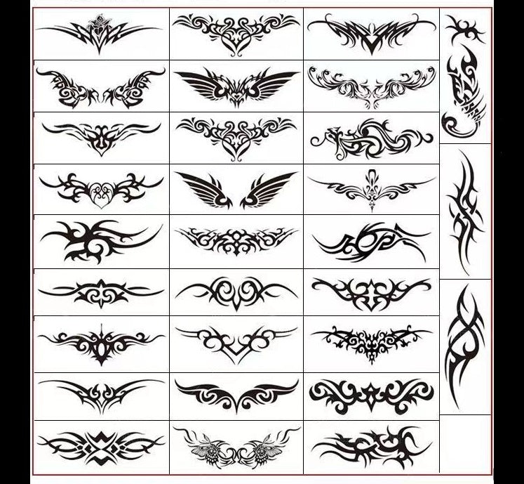 Tattoo Sticker Water Proof-30 Pcs Set TT3