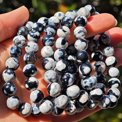 Wholesale Orca Agate Crystal Bracelet