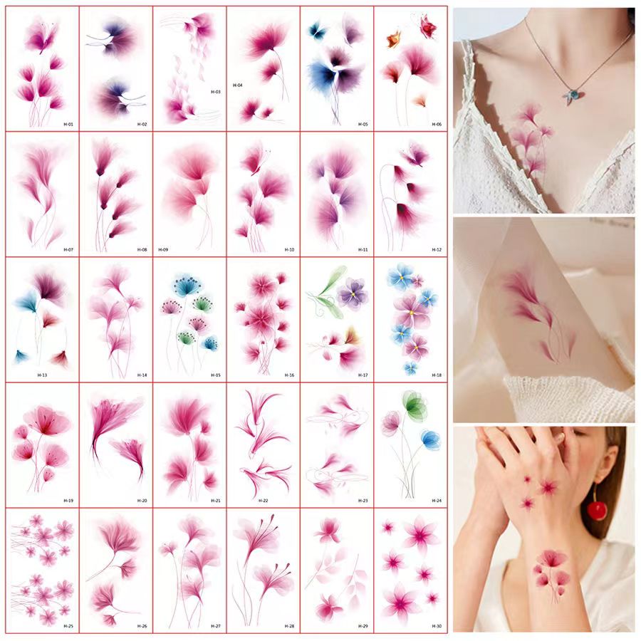 Tattoo Sticker Water Proof-30 Pcs Set TT10