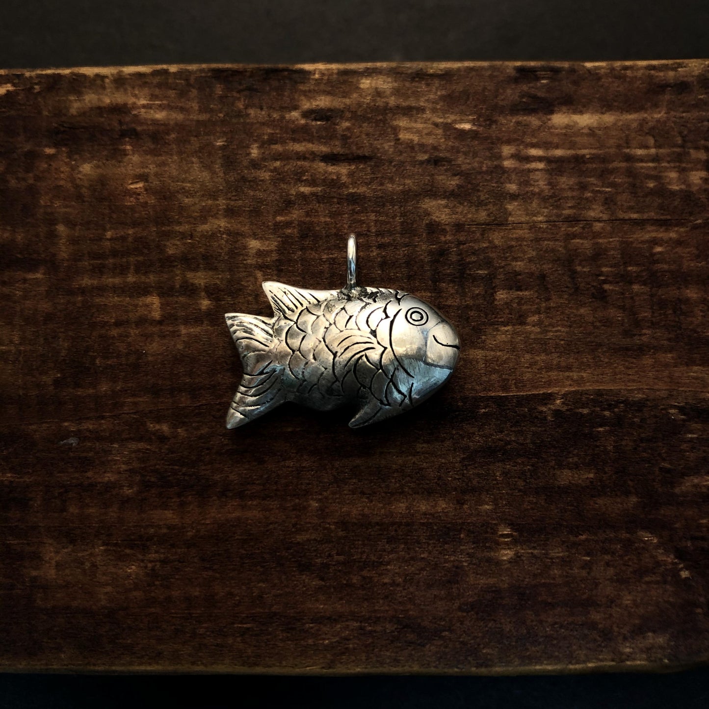 Takahashi Goro 925 Silver Fish Pendant