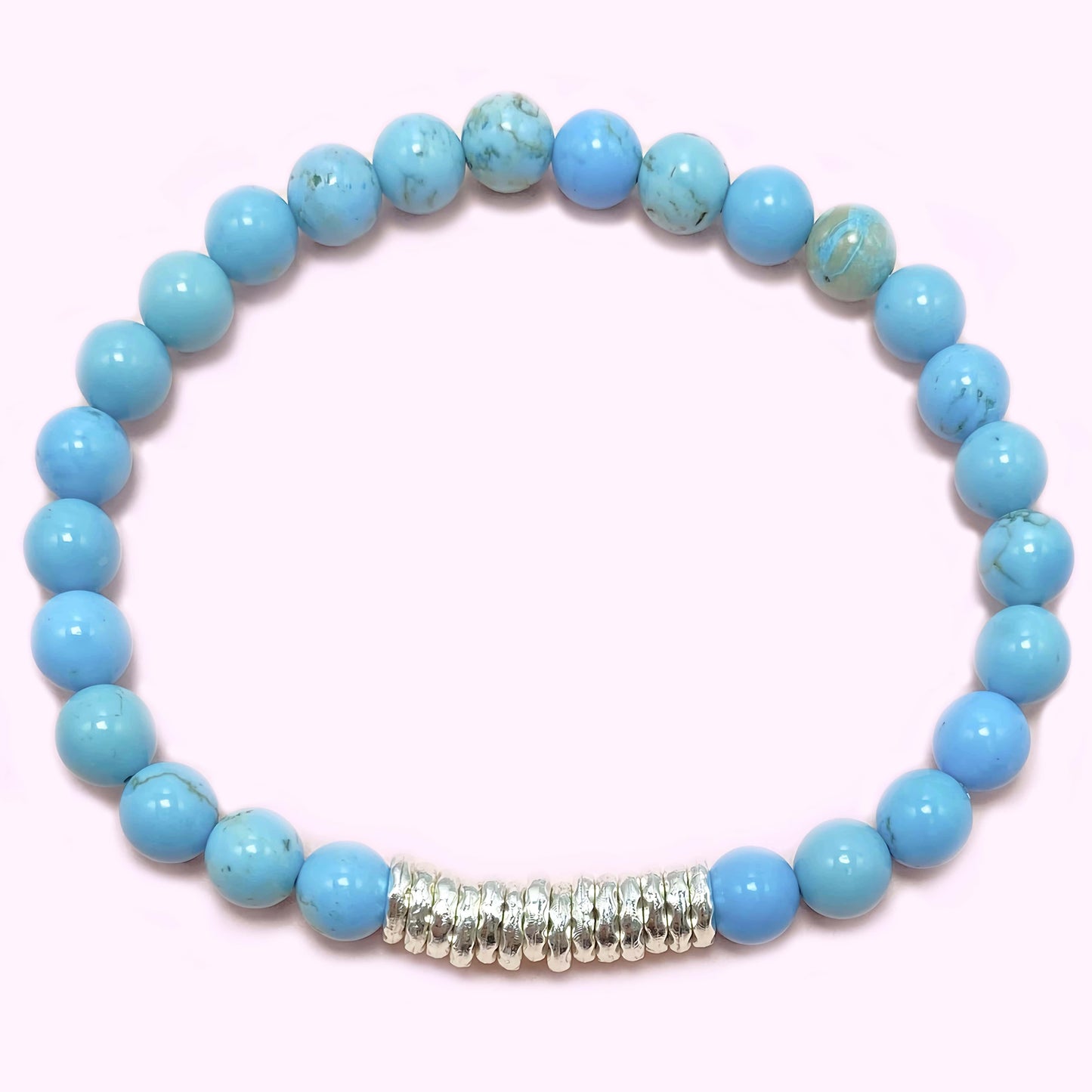 Blue Turquoise Improve Sleep Crystal Bracelet