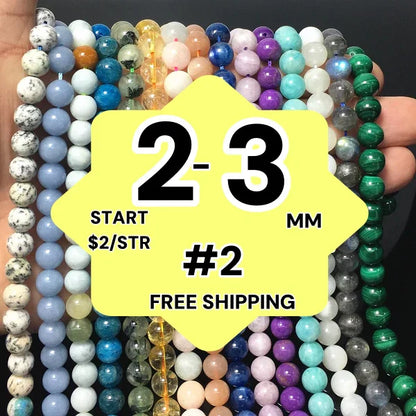 $2--2-3mm #2 Free Shipping