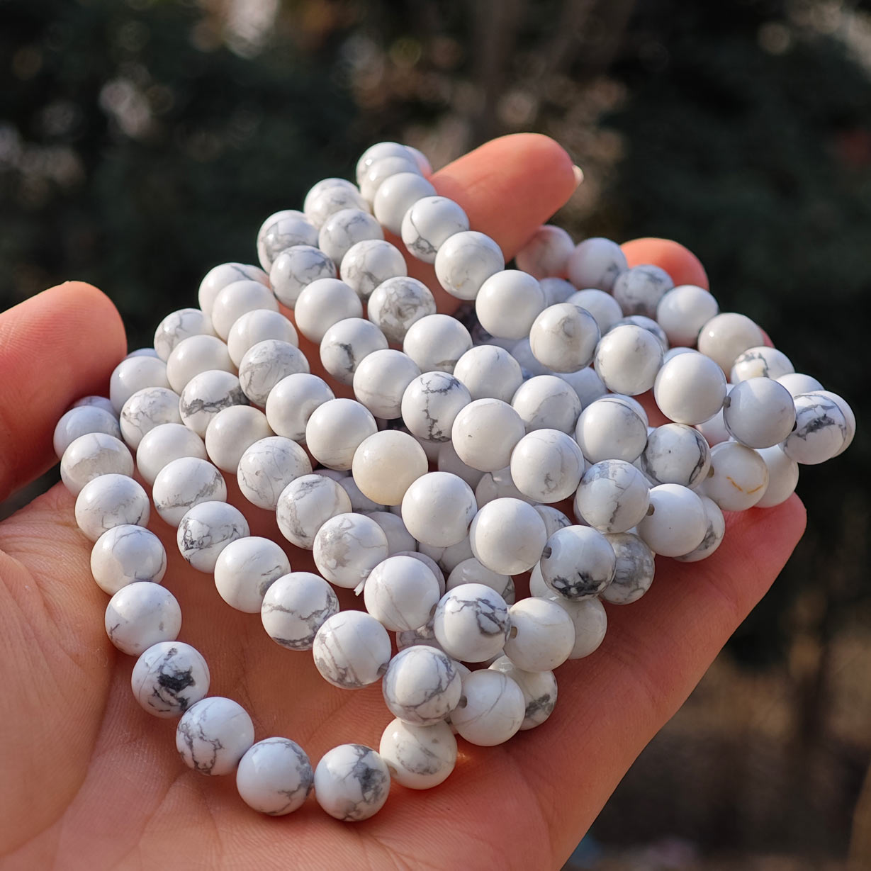 Wholesale Howlite Crystal Bracelet