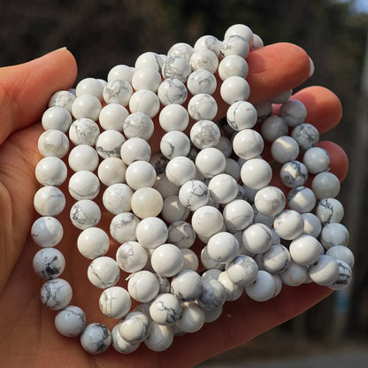Wholesale Howlite Crystal Bracelet