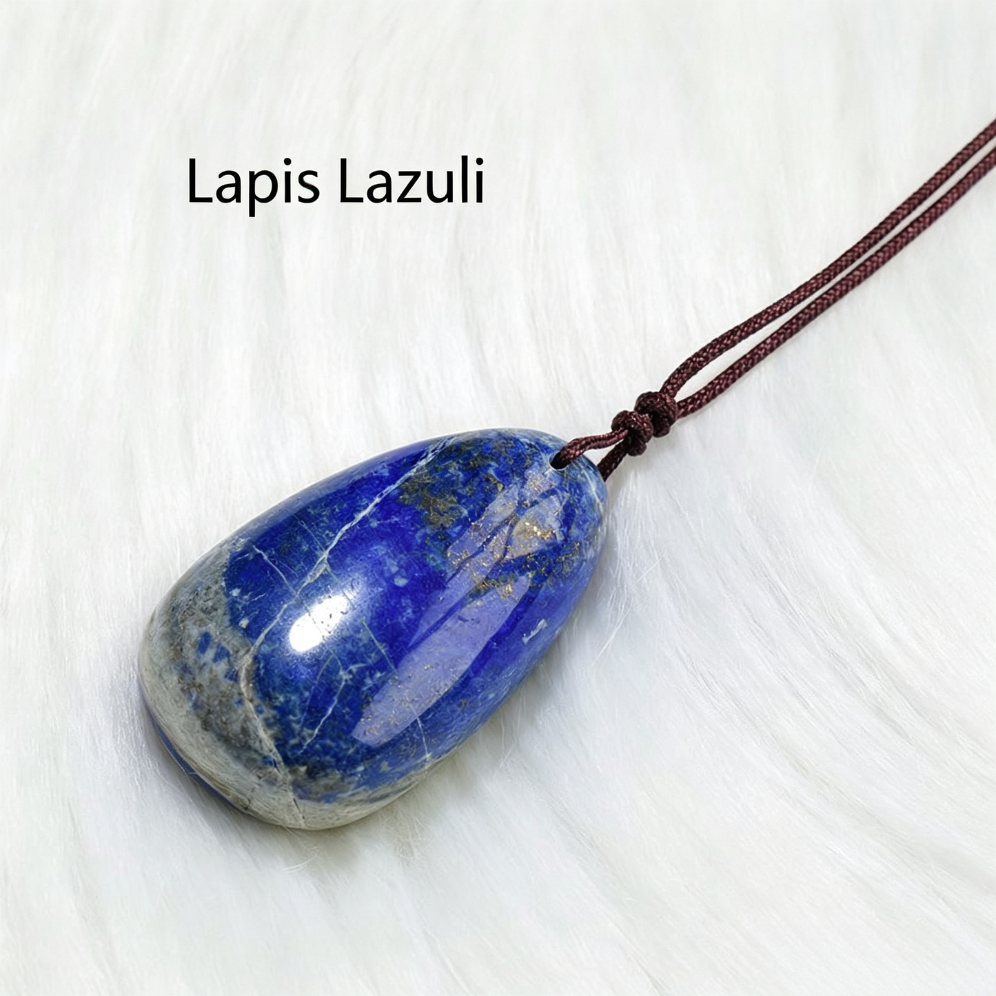Healing Crystal Semi-Precious Stone Pendant Necklace