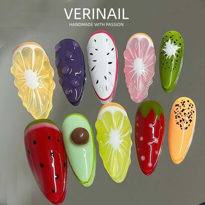 #3 Press-On Nails Box | Handmade | Reusable | Glitter + Gems + Floral | French Tips