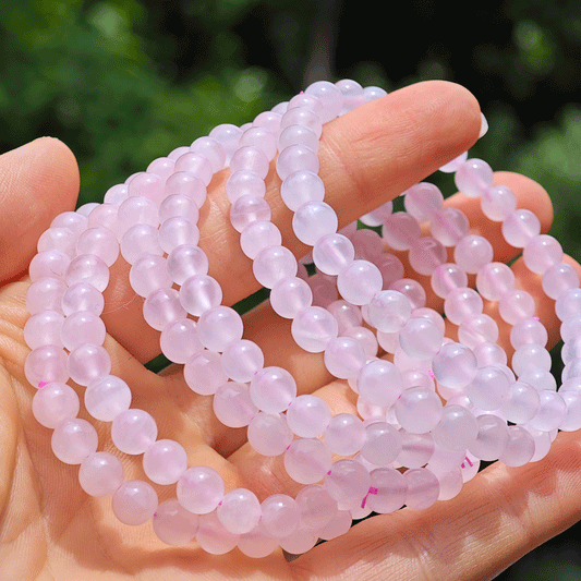 Wholesale Pink Calcite Crystal Bracelet