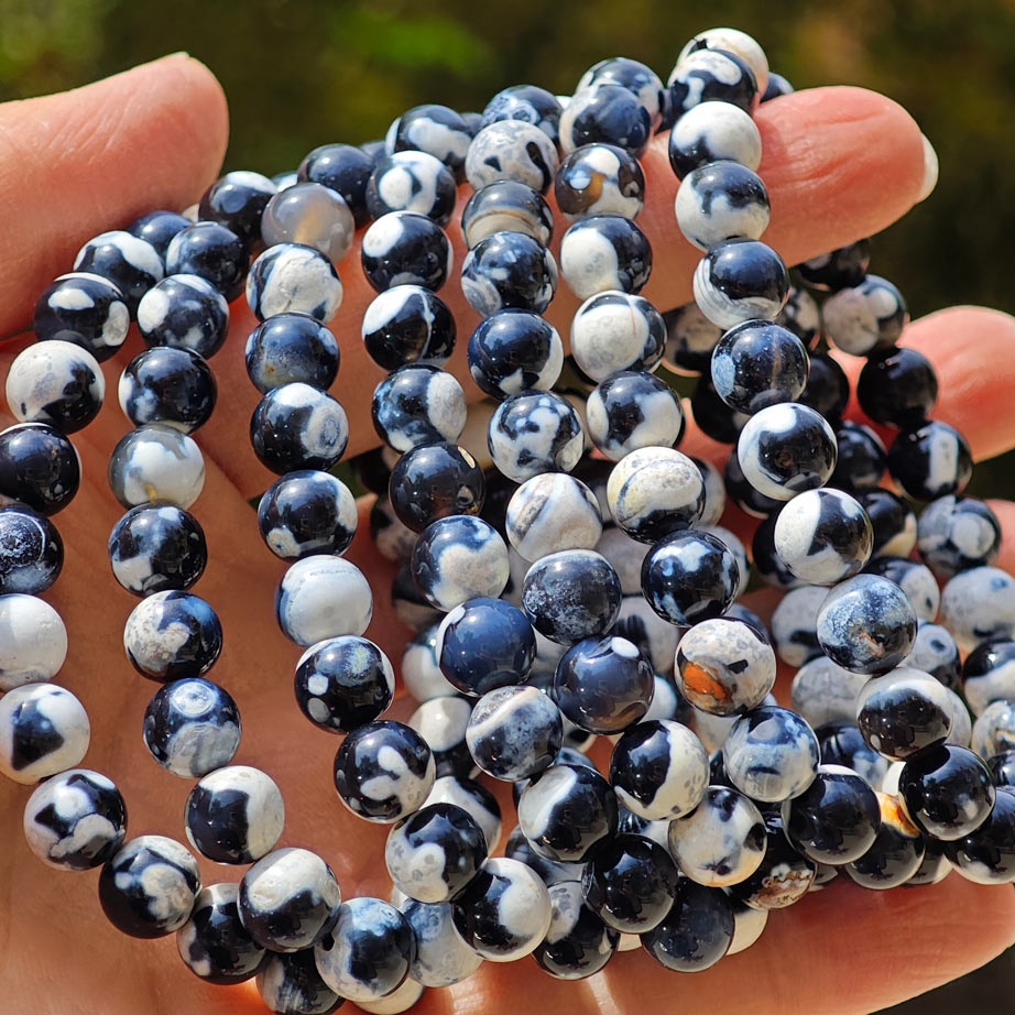 Wholesale Orca Agate Crystal Bracelet