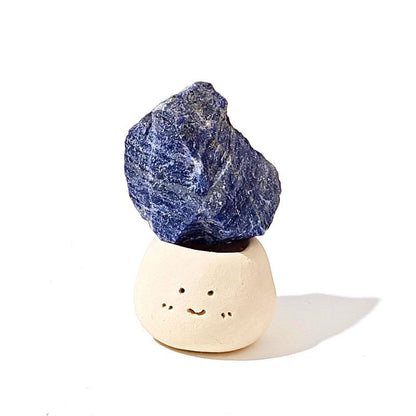 Micro Mineral Raw Crystal Gemstone Happy Face Collection