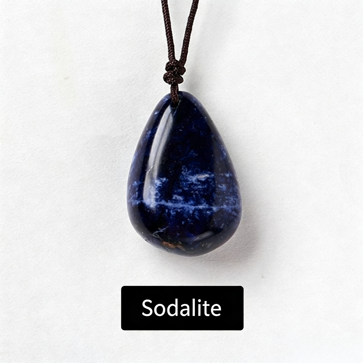 Healing Crystal Semi-Precious Stone Pendant Necklace
