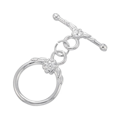 1PCS Oval/heart Brass Cubic Zirconia Clasps Hooks