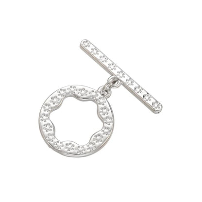 1PCS Oval/heart Brass Cubic Zirconia Clasps Hooks