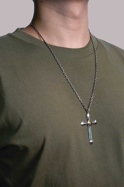 Japan Takahashi Goro Cross 925 Silver Pendant