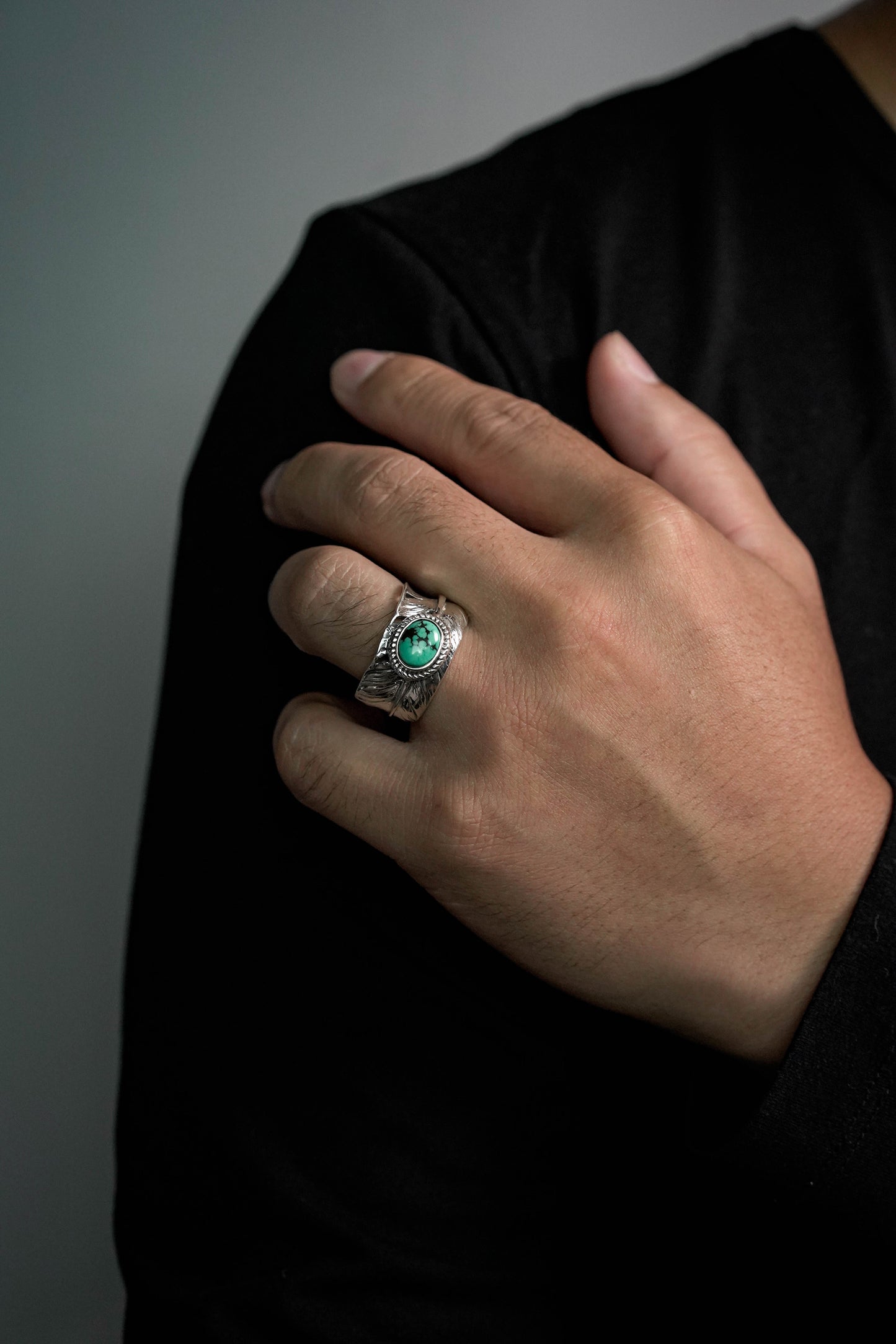 Takahashi Goro Feather 925 Sterling Silver Ring