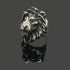 Lion Head Retro 925 Sterling Silver Ring