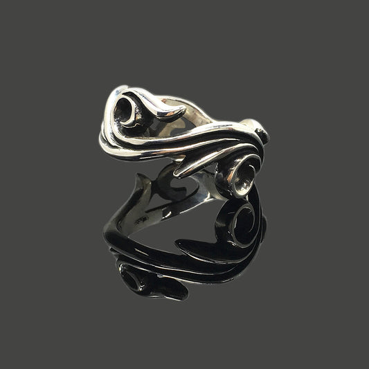 Leaf Ring Retro 925 Sterling Silver