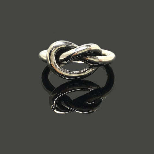 Knot Ring Retro 925 Sterling Silver