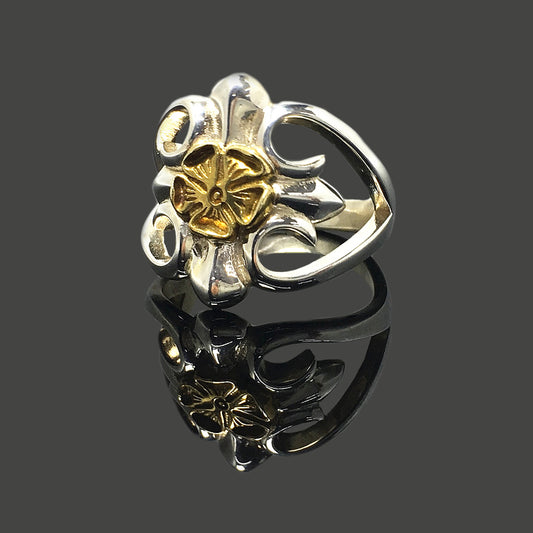 Takahashi Goro Cherry Handmade Sterling Silver Ring