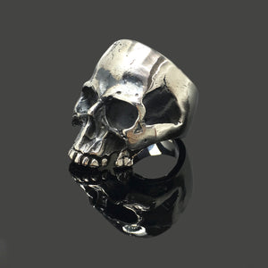 925 Sterling Silver Retro Skull Ring