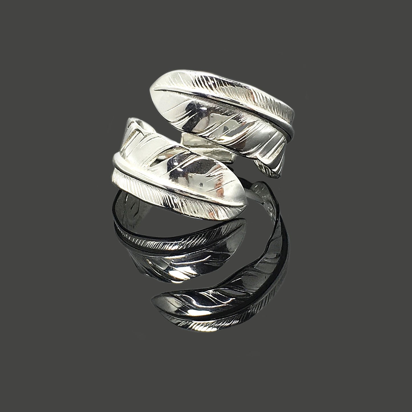 Double Feather Ring