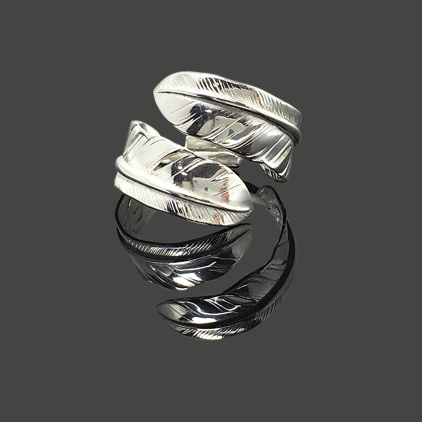 Double Feather Ring