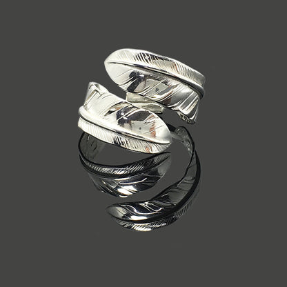 Double Feather Ring