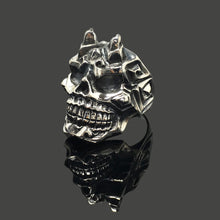 Load image into Gallery viewer, Skull Ring Retro 925 Sterling Silver
