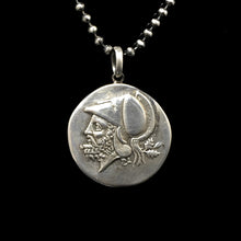 Load image into Gallery viewer, Retro Horse Head 925 Sterling Silver Coin Pendant

