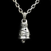 Load image into Gallery viewer, Retro Sterling Silver Eagle Bell Pendant
