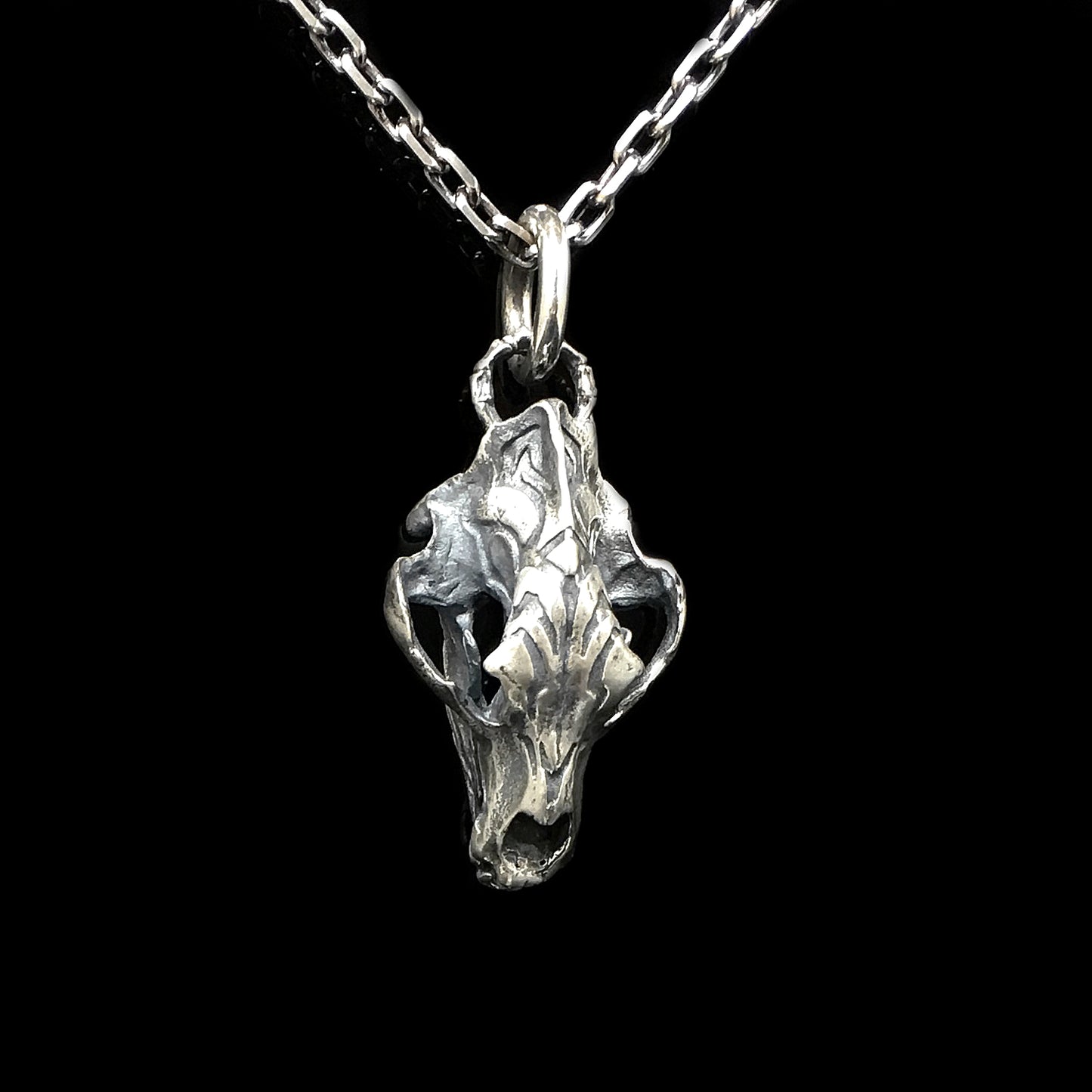 Animal Skull Fashion 925 Sterling Silver Pendant