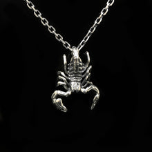 Load image into Gallery viewer, TS Hand Silver Retro Scorpion Pendant 925 Sterling Silver
