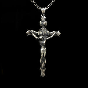 Jesus Cross 925 Silver Pendant