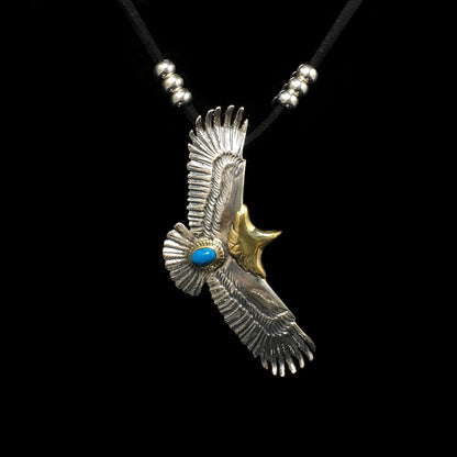 925 Sterling Silver Mens Bracelets Goros Fashion Eagle