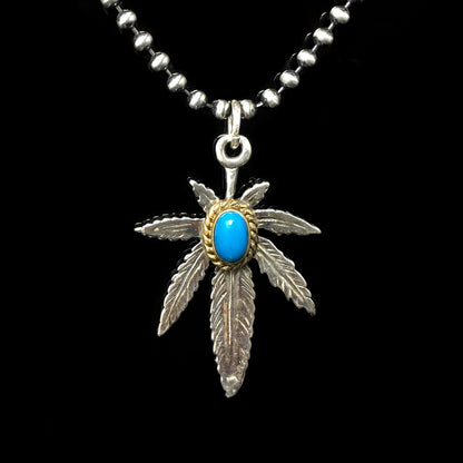 Maple Leaf Pendant 925 Sterling Silver