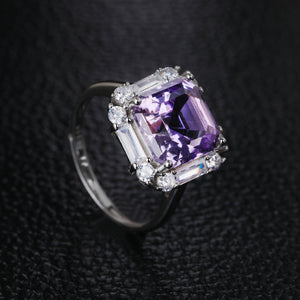 S925 Silver  Tourmaline Ring WB-R034