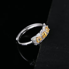 Load image into Gallery viewer, S925 Silver citrine Ring WB-R049
