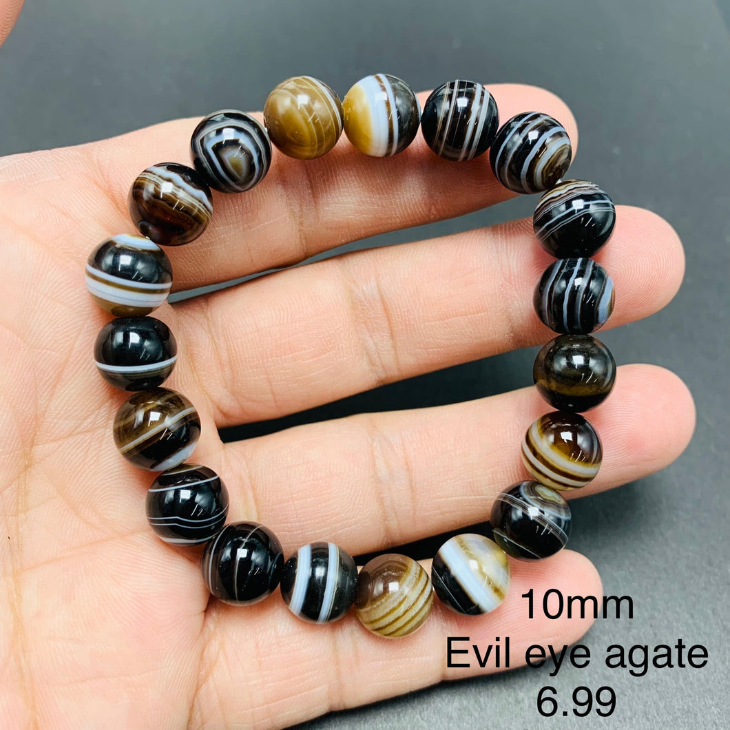 Evil eye agate Bracelets-TSB-003